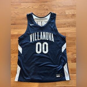NWT! Men’s VILLINOVA Wildcats Reversible Basketball Jersey LARGE